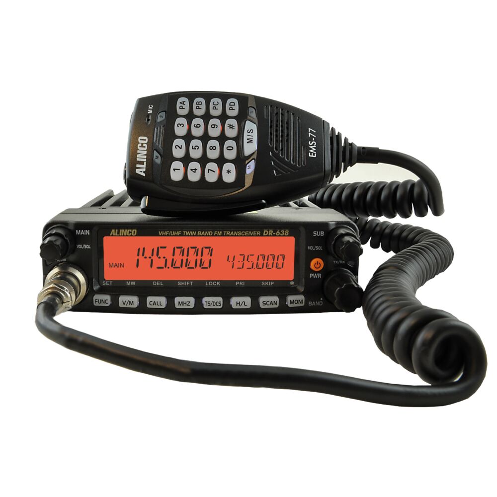 Alinco Dr 638he Dual Band V4f Uhf Radio Station 144 146mhz 430 440mhz