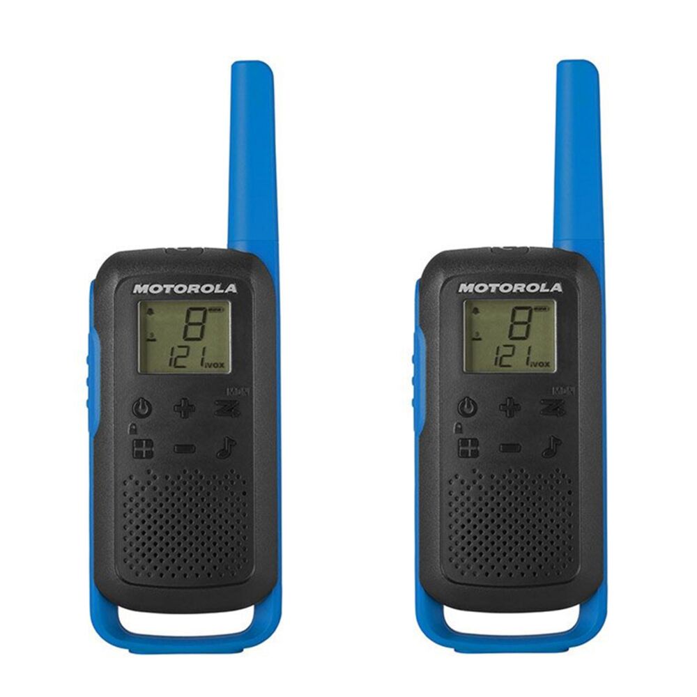 Portable PMR radio station Motorola TALKABOUT T62 BLUE set with pcs